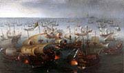 Day The Arrival at Vlissingen of the Elector Palatinate Frederick The FifthSeven of the Battle with the Armada